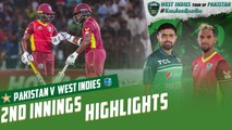 2nd Innings Highlights | Pakistan vs West Indies | 2nd ODI 2022 | PCB | MO2T