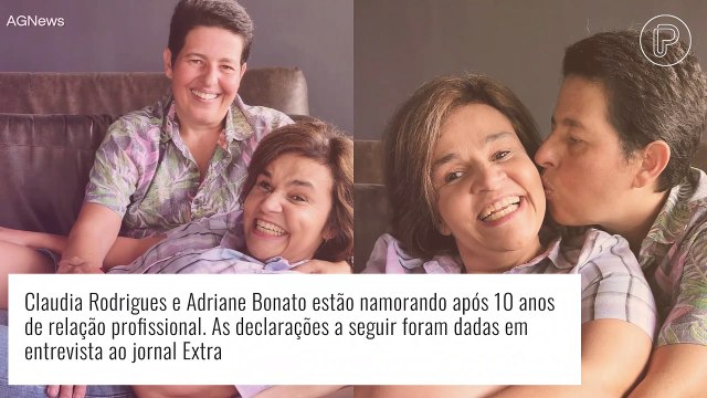 Namorada de Claudia Rodrigues expõe detalhes da 1ª noite com a atriz e confessa paixão de 7 anos: 'Beijei muito'