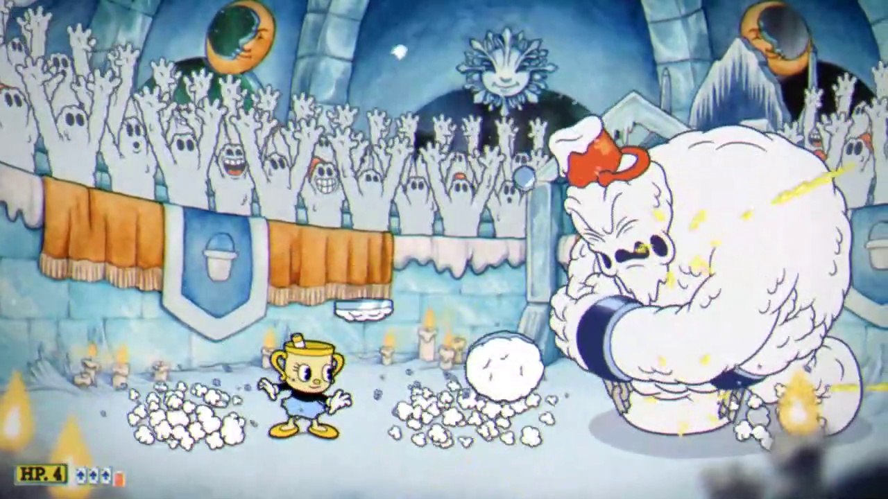 Cuphead The Delicious Last Course - Gameplay de Mortimer Freeze