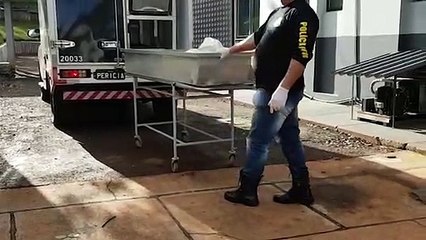 Corpo de homem que estava internado no Hospital Universitário é levado ao IML