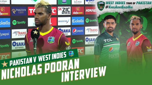 Nicholas Pooran Interview | Pakistan vs West Indies | 2nd ODI 2022 | PCB | MO2T