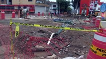 Largo rodeo para entrar la Pitillal por reparaciones en avenida | CPS Noticias Puerto Vallarta