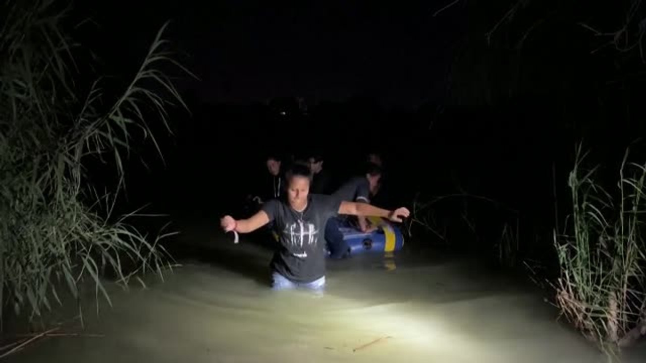 La arriesgada aventura de los inmigrantes que intentan entrar Estados Unidos