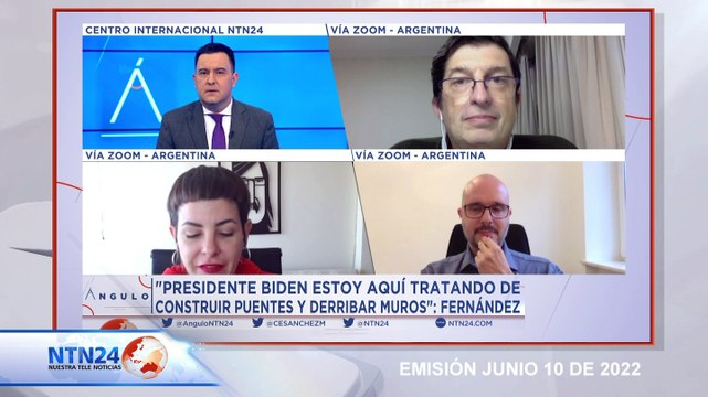 En la Cumbre de Las Américas, el presidente de Argentina, Alberto Fernández, criticó a Joe Biden