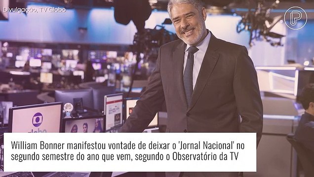 William Bonner quebra o silêncio sobre saída do 'Jornal Nacional'