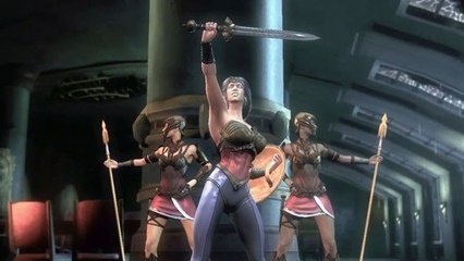 Injustice: Götter unter uns - Gameplay-Trailer: Battle-Arena Wonderwoman Vs Harley Quinn