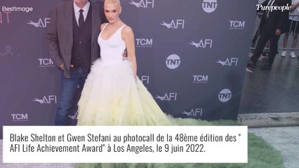 Gwen Stefani et Blake Shelton : Jeunes mariés radieux sur le tapis rouge