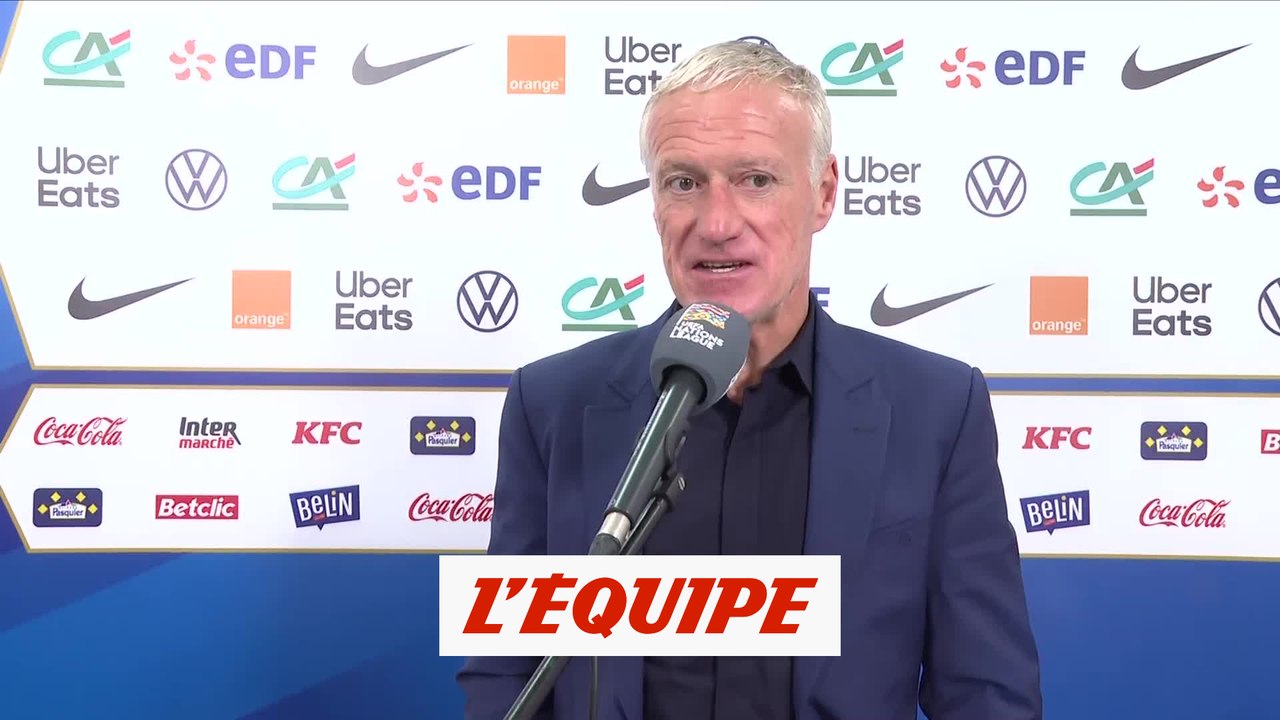 Deschamps : «Pas le résultat qu'on méritait» - Foot - Bleus