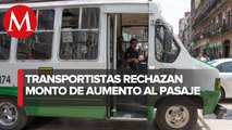 Por la situación económica, se aceptó el aumento en la tarifa del transporte público; CdMx
