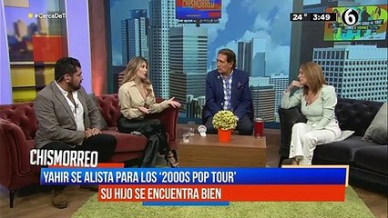 Yahir desea que su hijo Tristán esté bien