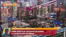 Cómo afecta el faltante de gasoil a la ejecución de obras