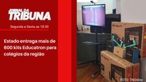 Estado entrega mais de 600 kits Educatron para colégios da região