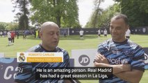 Roberto Carlos is proud of Real Madrid's 'great' season