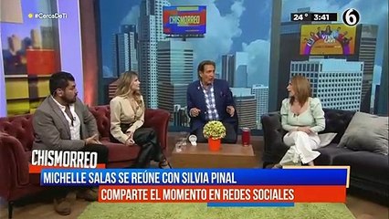 Michelle Salas se reúne con Silvia Pinal