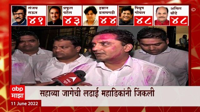 Rajya Sabha Elections : राज्यात मध्यरात्री हायव्होल्टेज ड्रामा,भाजप-मविआचे प्रत्येती 3 उमेदवार विजयी