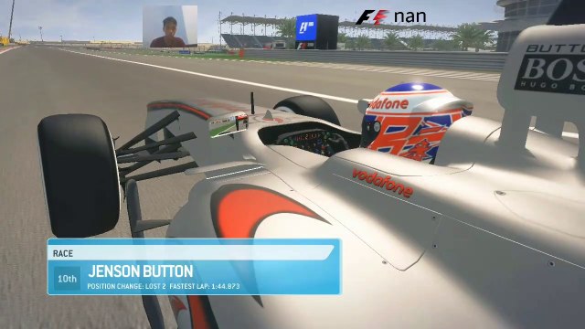 Jenson Button hanya mampu finish di urutan 10 Bahrain international Circuit