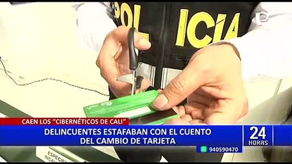 "Los cibernéticos de Cali": detienen a extranjeros que fingían ser trabajadores de banco para estafar