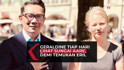 Cerita Geraldine Bisa Temukan Jenazah Eril, Setiap Hari Melihat Ke Arah Sungai Aare