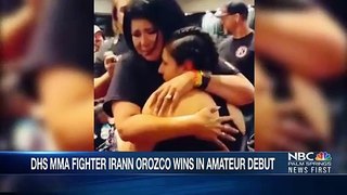 Local MMA Fighter Irann Orozco Wins in Amateur Debut