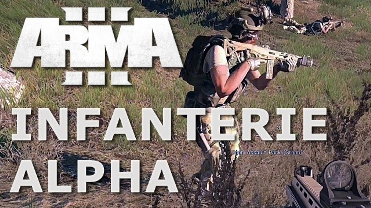 ARMA 3 - Infanterie - Alpha-Gameplay mit Odium (JeremiahRose) als Gast