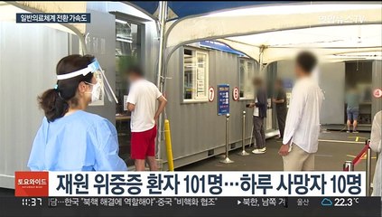 8,442명 신규 확진…코로나 의료기관 하나로 통합