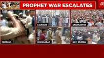 Protests escalate across India over remarks made by Nupur Sharma on Prophet Muhammad