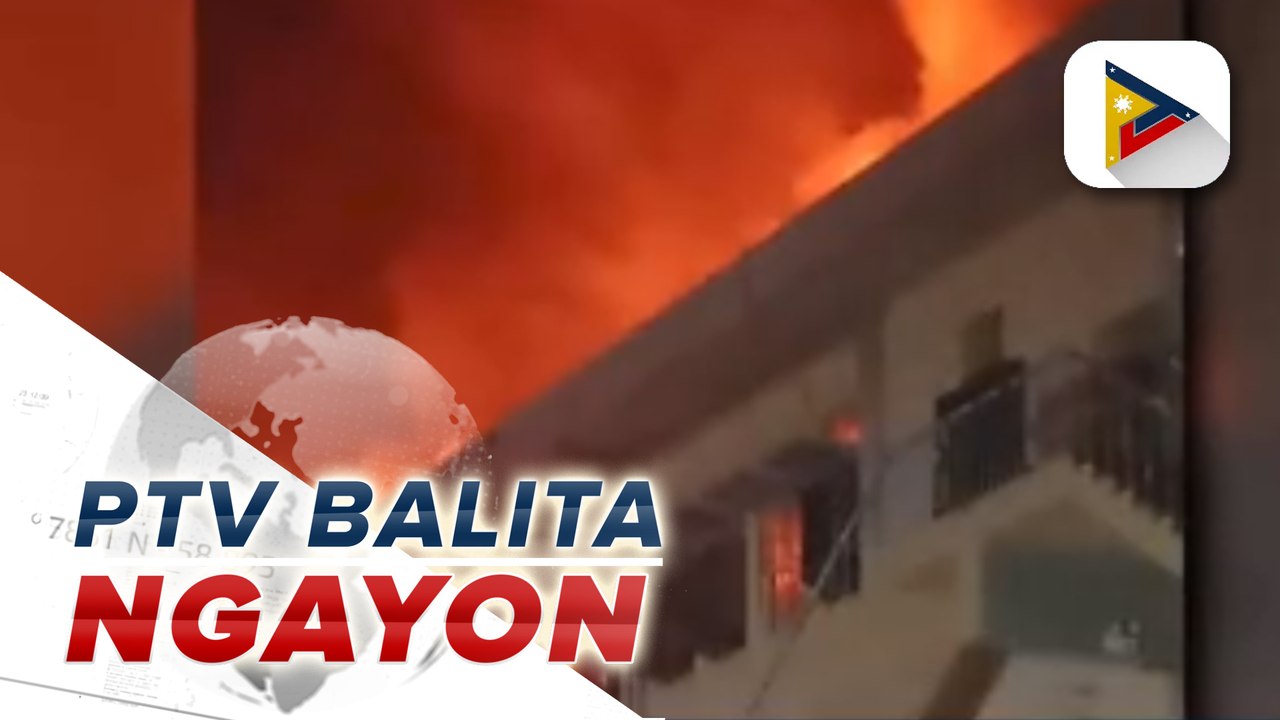 Halos 2-K indibidwal, apektado sa sunog na sumiklab sa isang bag factory sa Bataan;
