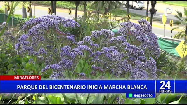 Miraflores: entregan primera etapa de 'Parque Bicentenario'