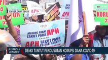 Warga Demo Tuntut Pengusutan Dugaan Korupsi Dana Covid-19 di Jember