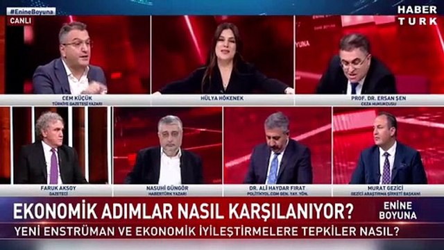 Ersan Şen ve Cem Küçük tartışması bitmedi, moderatör Hülya Hökenek zor anlar yaşadı: Bağırtmayın beni