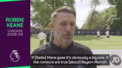 Ex-Liverpool striker Keane surprised by likely Mane exit