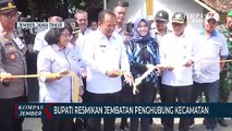 Bupati Jember Resmikan Jembatan Klungkung Penghubung 2 Kecamatan