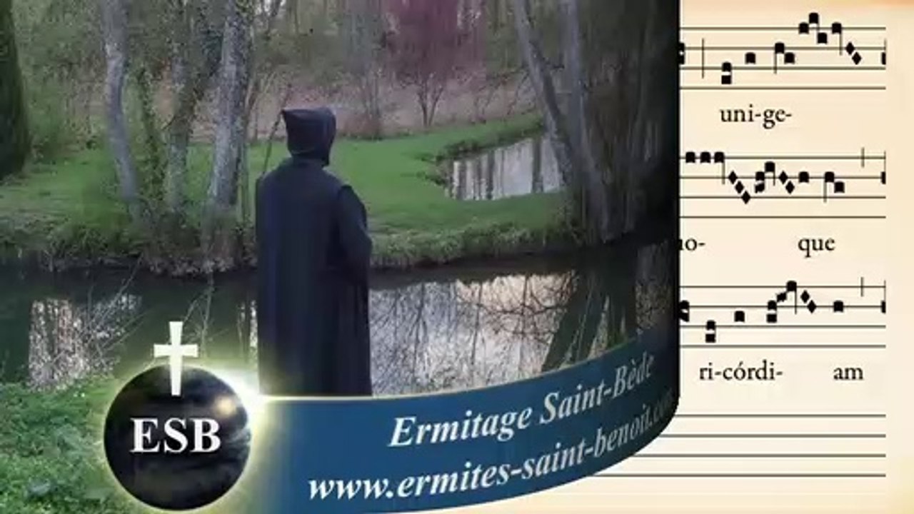 Offertoire Benedictus sit de la Fête de la Sainte Trinité - Ermitage Saint-Bède film by Jean-Claude Guerguy  Ciné Art Loisir.
