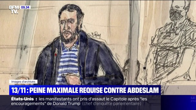 Procès des attentats du 13-Novembre: la perpétuité maximale requise contre Salah Abdeslam
