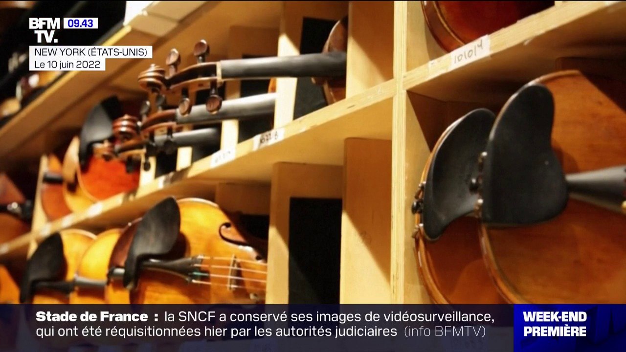Un rare exemplaire de violon Stradivarius vendu aux enchères pour plus de  15 millions de dollars - Vidéo Dailymotion