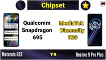 Motorola G82 vs Realme 9 Pro Plus Comparison 