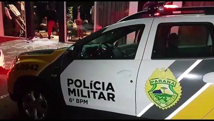 Após ação rápida de vigilantes e militares, dois ladrões são presos depois de arrombarem loja no Centro