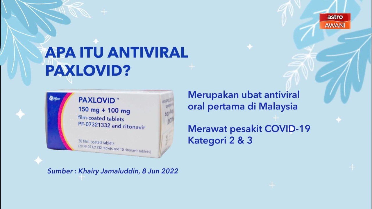 [INFOGRAFIK] Apa itu antiviral Paxlovid?