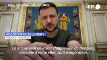 Ukraine: la Russie veut dévaster toutes les villes du Donbass (Zelensky)
