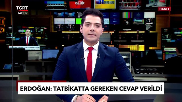 Cumhurbaşkanı Erdoğan: Tatbikatımız Gerekene Gereken Cevabı Verdi - TGRT Haber
