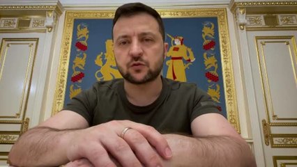 Zelenski reclama a Occidente más armamento para resistir el asedio ruso en el Dombás