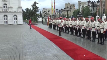 Almanya Başbakanı Scholz Kuzey Makedonya'da