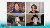 ArtisTambayan: Kim De Leon at Dasuri Choi, kinabahan nang maka-eksena si Bitoy