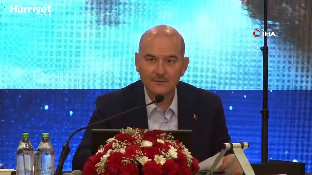 İçişleri Bakanı Süleyman Soylu, Göç Bilgilendirme Toplantısında konuştu