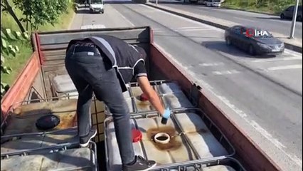 Akaryakıt fiyatları artınca fark edildiler: 20 bin litre yakalandı