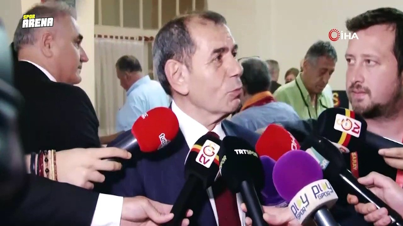 Dursun Özbek, Eşref Hamamcıoğlu ve Burak Elmas oylarını kullandılar