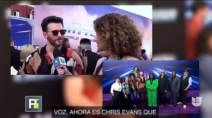Chris Evans contesta a los rumores que le relacionan con Shakira / @shakiracarla (Twitter)