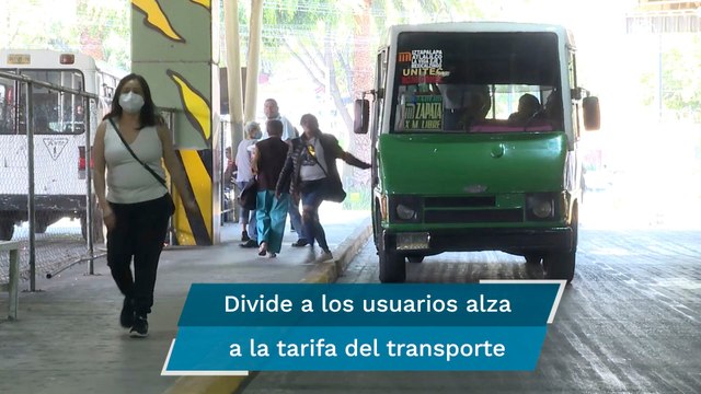 Con aumento a tarifa es obligatorio que mejoren el servicio: Usuarios de transporte público