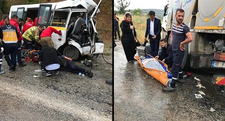 Katliam gibi kaza: Çok sayıda ölü ve yaralı var