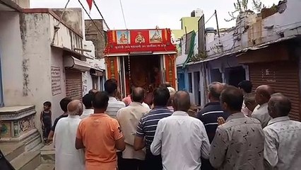 अग्रवाल समाज ने धूमधाम से किया अग्रोहा से आई रथयात्रा का स्वागत